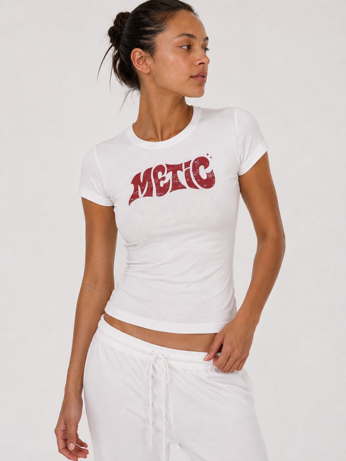The Drop Shot - Metic Baby Tee